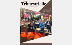 Sortie trimestrielle Paucourt section Forme Santé