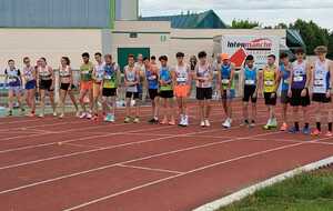 Départementaux sur piste à Chartres