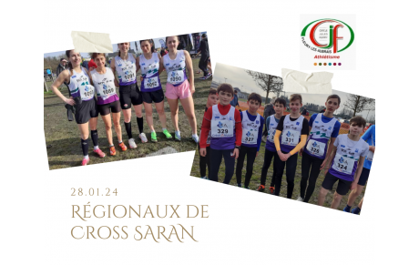 Résultats régionaux cross Saran