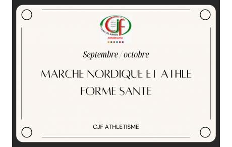 Lieux de rendez-vous Marche Nordique et Athlé Forme Santé