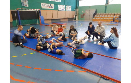 Accueil de la formation régionale de Baby Athlé