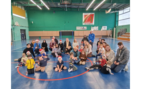 Le Baby athlé fête les vacances de Noël